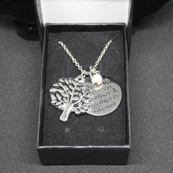 3/$40 Stainless Steel Family Tree Mother Daughter - Picture 3 of 3